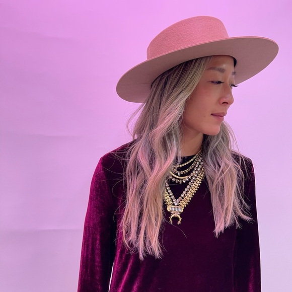 Dahlia Boater Hat - Picture 2 of 5